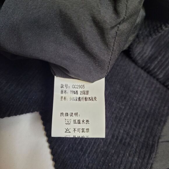 Y2K‎ Blacklist goth witchy black corduroy heart cutout bolero crop jacket S - Picture 6 of 9